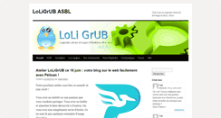 Desktop Screenshot of loligrub.be